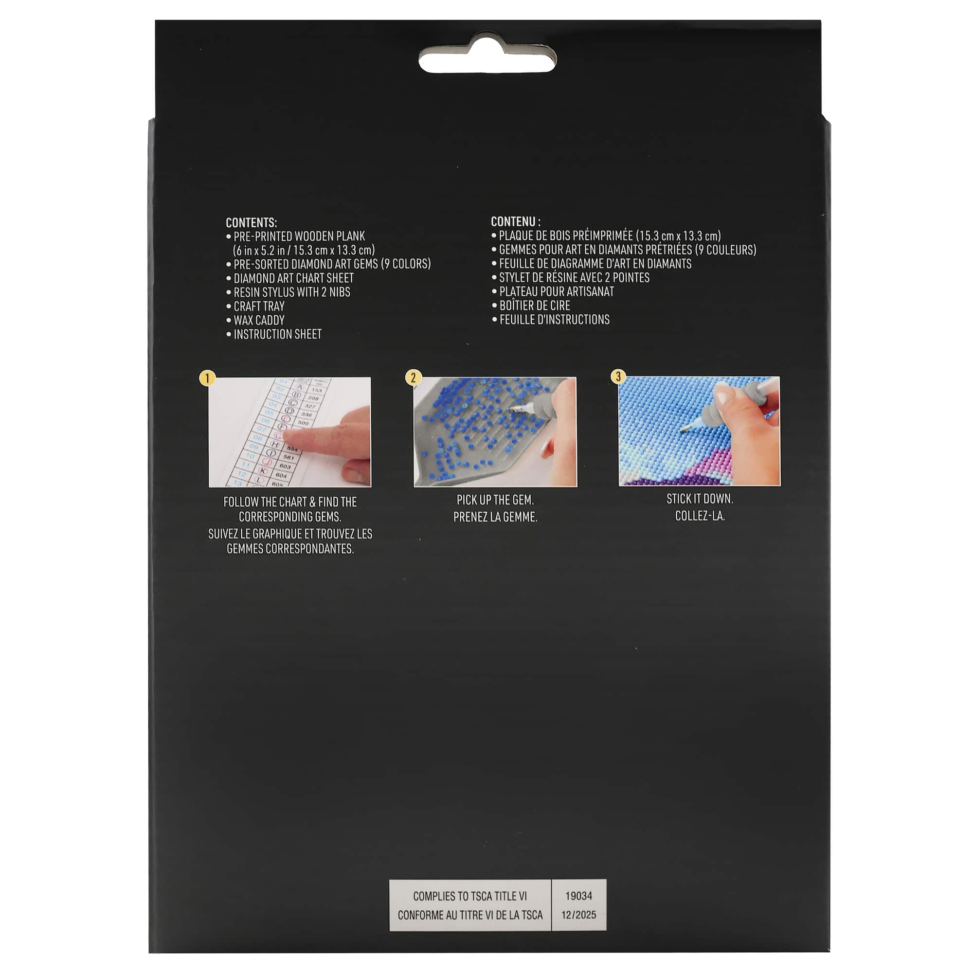 6" Books & Roses Diamond Art Kit by Make Market®